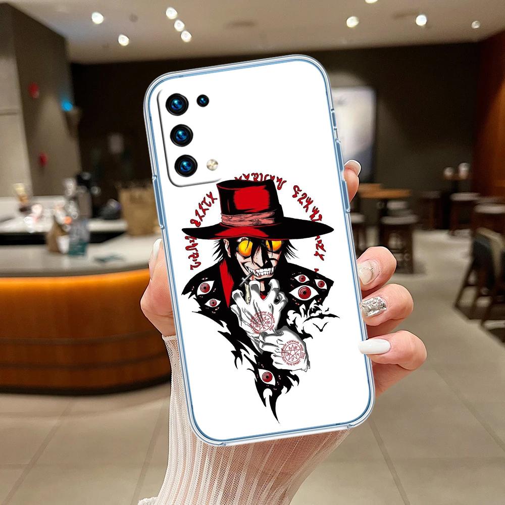 Hellsing Transparent Phone Case for Motorola Moto Edge 20 30 40 50 S30 Fusion Ultra Pro Neo Lite + G200 G23
