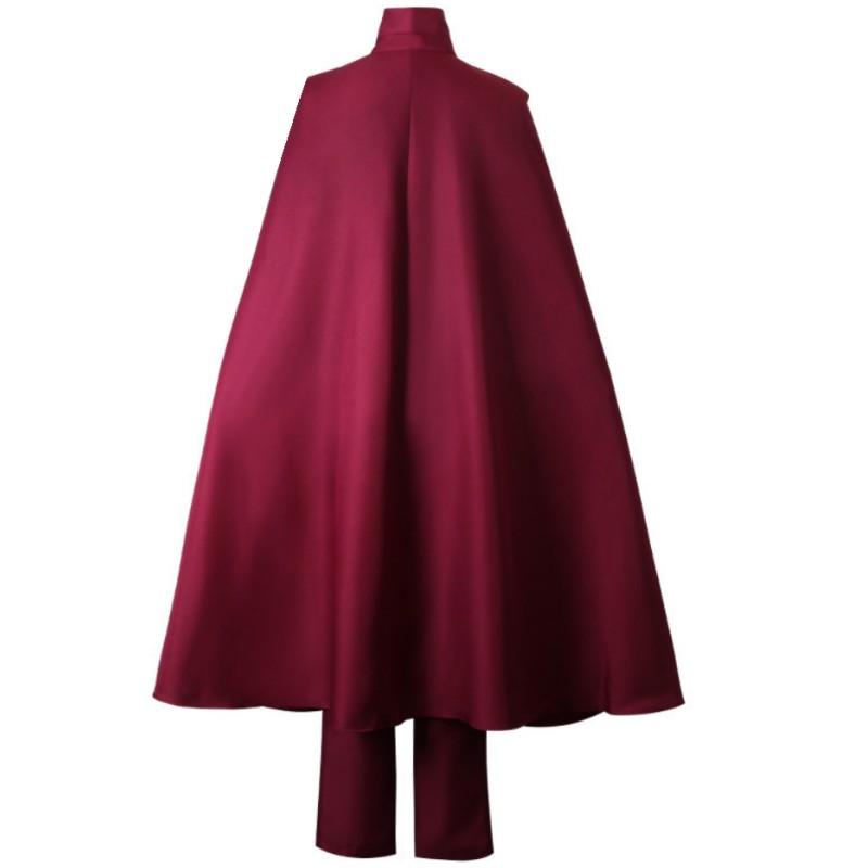 Аниме Bungo Stray Dogs, сезон 4, Tetchou Suehiro, нейтральный косплей, красная форма и парик с шляпой, перчатки, плащ, костюмы на Хэллоуин