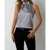 Women's Summer New V Neck Casual Halter Vest Sleeveless Top