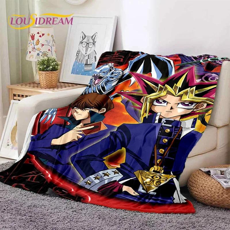 Yu-Gi-Oh Аниме КАРТА МОНСТРА Мультяшные Мягкие Одеяла, Плед Уютное Одеяло для Пикника Кроватей Дивана Дома Спальни Подарки Детям