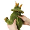 Калората Трицератопс Плюшевая игрушка Мягкая плюшевая игрушка динозавр Подарок Рождественский подарок (Серия "Маленькие/Сидящие") Сенсорный/Реалистичный (Игрушка динозавров)