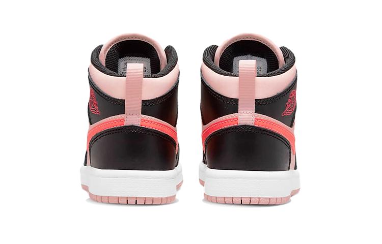 Jordan 1 Mid PS Black Pink Crimson 640734-604
