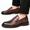 British Style Walk Mens Casual Shoes Hot Sale Lightweight Male Loafers Formal Dress Slip On Shoes Low-heel Moccasins Business