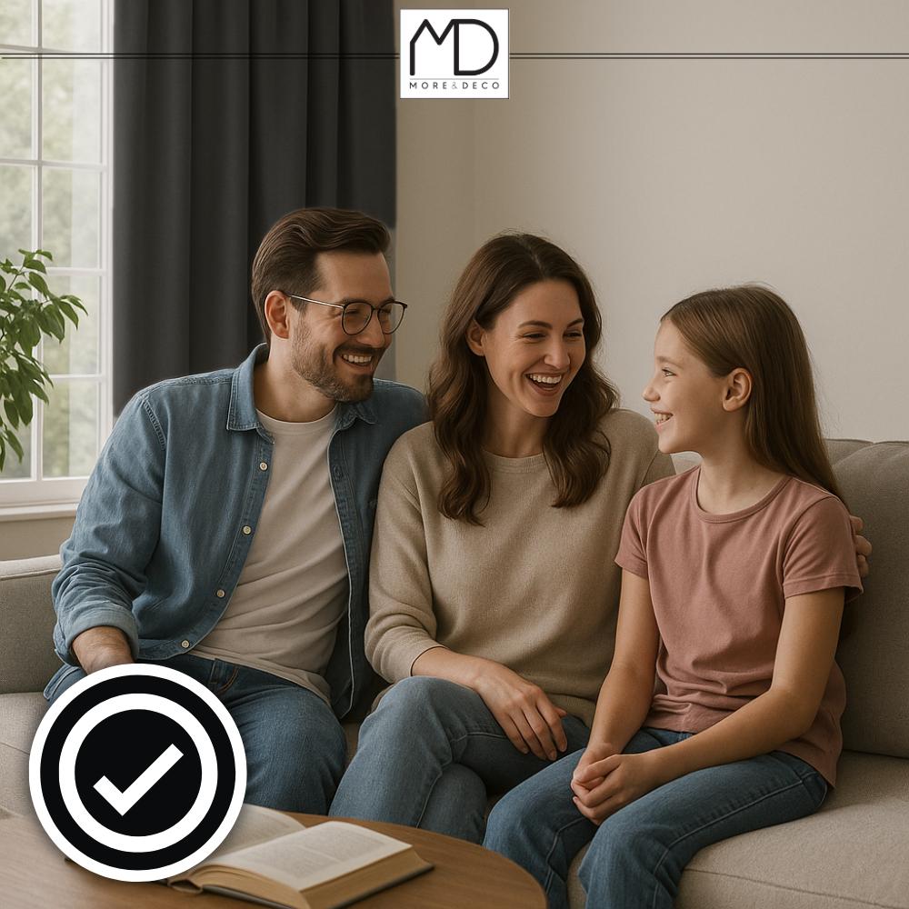 Ready-made velvet curtain with thick grey frog tape, blackout