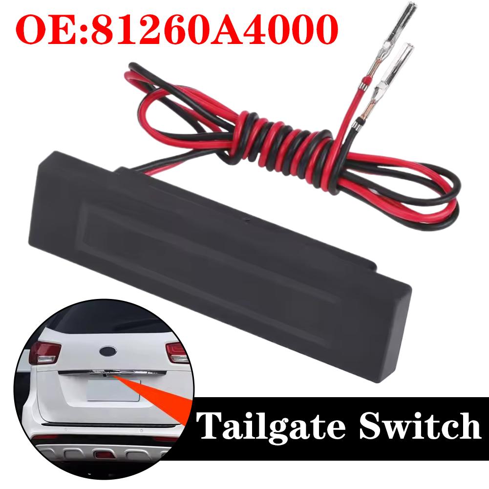 1 шт. Замок задней двери Кнопка открытия багажника ABS 81260A4000 Переключатель задней двери для KIA Carens Carnival 2013-2017 Re Y1U1