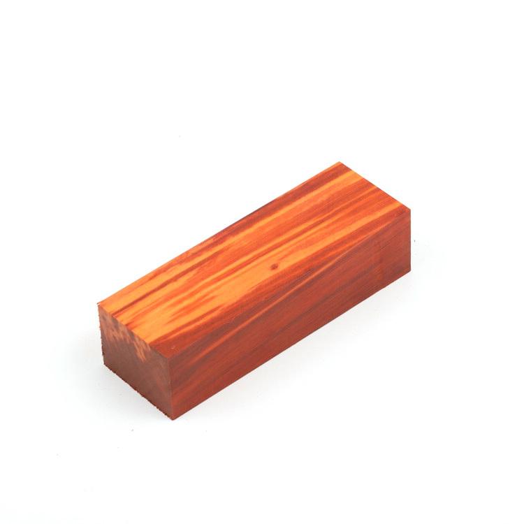 1piece DIY Teak and Rosewood Knife Handle Material 10 Kinds Wood Material For DIY Wooden Handicraft Material 120x40x30mm