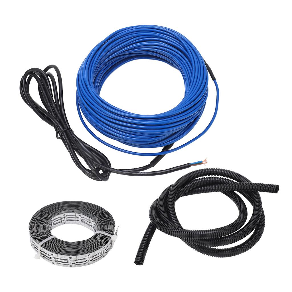 15M 1.5m2 трубчатый нагревательный кабель 15WM 225WPC саморегулирующаяся нагревательная лента с фиксированным ленточным кабелем