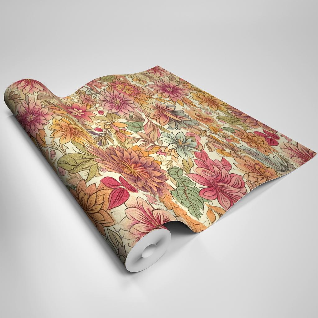 Самоклеящиеся текстурированные обои для украшения стен в гостиной и спальне, водонепроницаемые и износостойкие настенные наклейки для растений