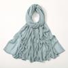 180*95cm Big Size Women Plain Solid Cotton Rayon Hijab Scarf Lady High Quality Wraps Shawls Muslim Modal Headband Islamic