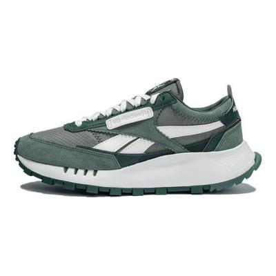 Cl Legacy W+ Ретро Спортивные Удобные Универсальные Прочные Дышащие Низкие Повседневные Кроссовки Унисекс Зеленый 100222340