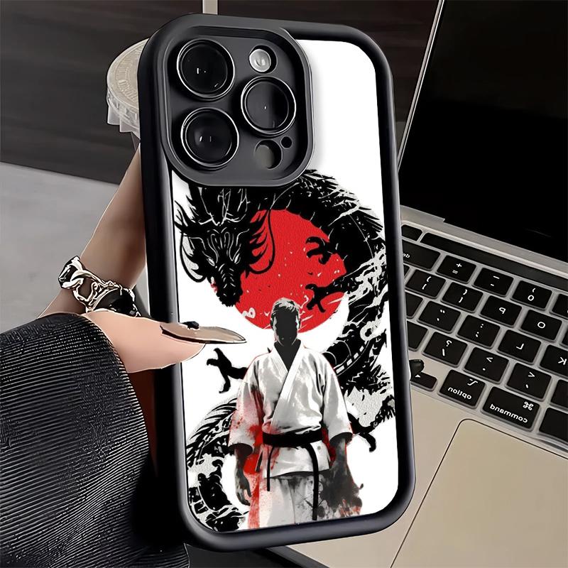 Чехол для телефона Taekwondo Kungfu Design для iPhone 16 17 Air 16E 15 Pro Max 14 Plus 13 12 Mini Capa Мягкий силиконовый Funda