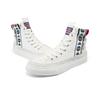 Kappa Кеды Player High-Top для скейтбординга, унисекс, кроссовки, белые, K0AW5CC48D-012