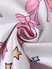 Tween Girls Pajamas 2 Pieces Pajama Set Bow Print White And Pink Short Sleeve Button Front Collar Top Long Pants Cute Summer Home Wear Sleep Gift