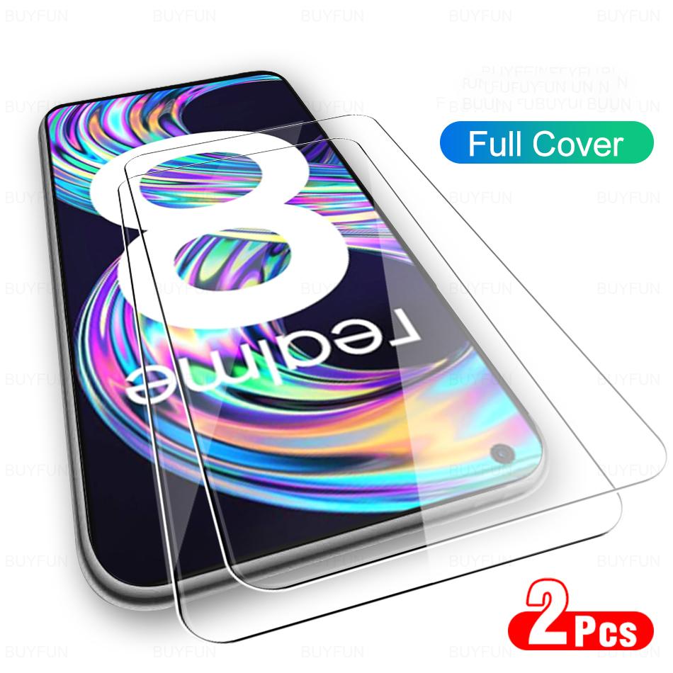 2 шт. закаленное стекло для OPPO Realme 8 4G 5G 8Pro Pro Realme 9 8i 9i 6 6i 7 GT NEO 2 10 Narzo 30 50 50A 30A Защитная пленка для экрана