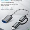Interface Converter 2 In 1 USB 3.0 Interface Converter OTG Adapter Cable Adapter OTG Connector