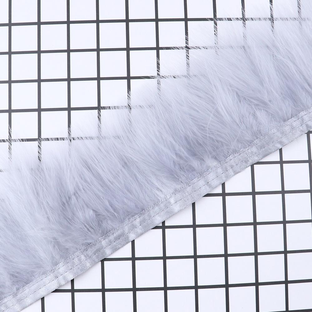 8-10Cm Marabou Turkey Feathers Trim Ribbon Diy Crafts Wedding Party Decor Sewing Clothing Accessories Handmade Home Plume Decor