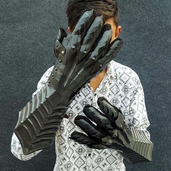Средневековый комплект перчаток Nazgul Gauntlet Gloves Set, комплект перчаток для костюмированной вечеринки Best For Cosplay