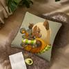 Игра D-DOFUS Пушистая Панда Милая подушка Для спальни Автомобиля Кофейни Комнаты Мягкая и Гостиной Дивана Декоративная Наволочка Чехол