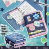 Multi-function DIY Binder Journal Book Y2K Style School Accessories Star Card Holder Girls Gift