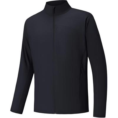 Серия Outdoor Куртка на молнии однотонная с воротником-стойкой Мужские куртки 152620607-2