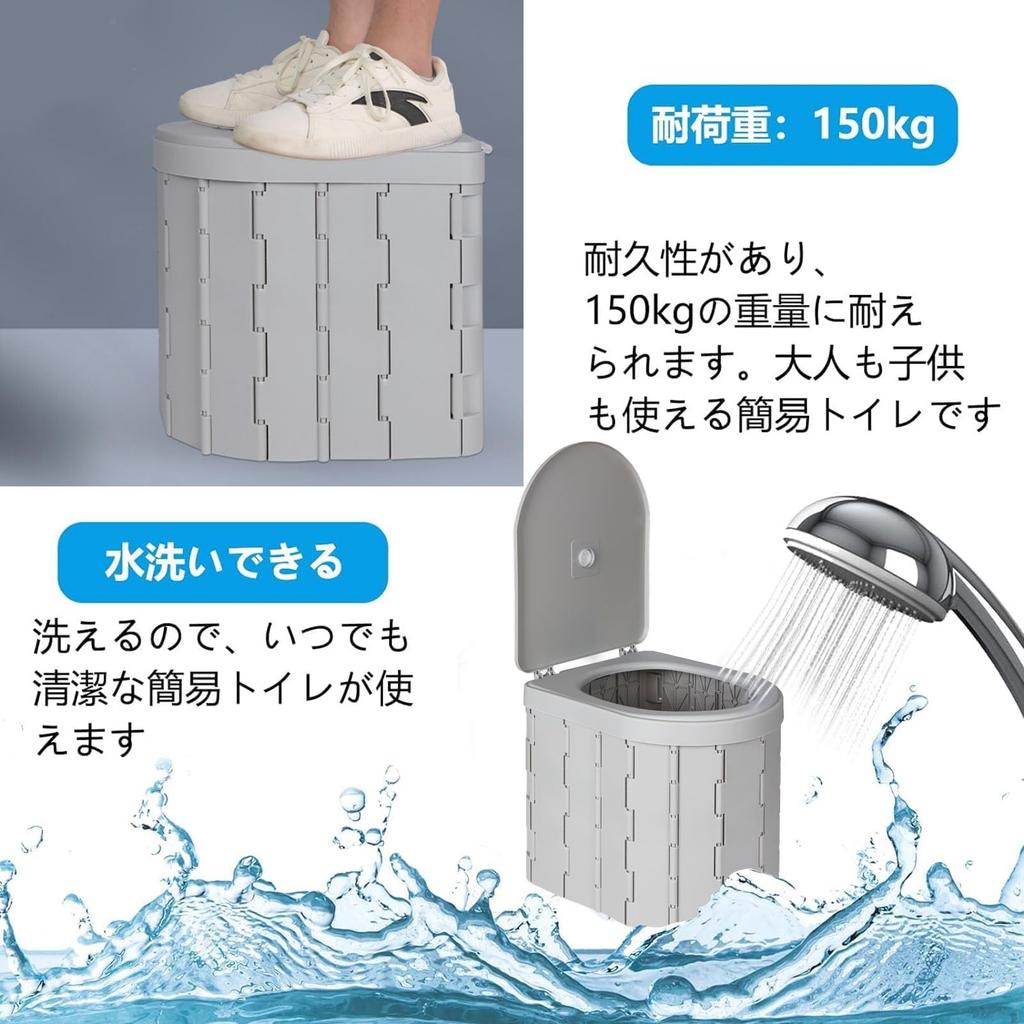 OBEST новейший простой модернизированный портативный мешок для хранения груза портативный мешок для утилизации простой аварийный портативный временный легко собираемый туалет,