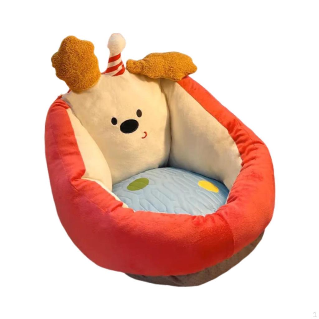 Cushion Chair 1 Seater Sofa Funny Cute Kids Reading Floor for Indoor Balcony Study