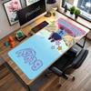 Bluey Customized Name Mouse Pad Gaming Laptop Mouse Pad Ultra-Long Desk Mat Non-Slip Rubber Base Computer Desk Office Decoration Accessory