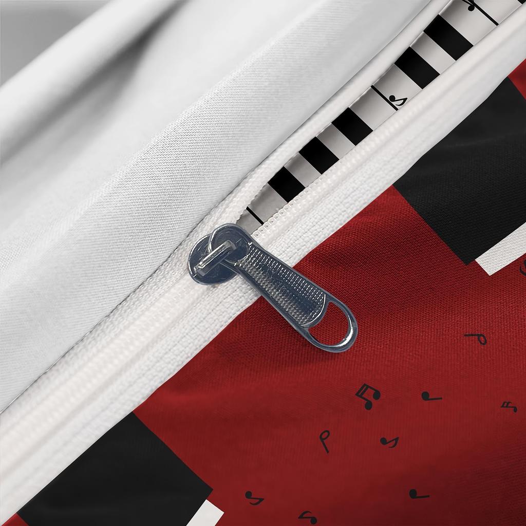 Комплект пододеяльников из 3 предметов, Постельное белье с принтом в деревенском западном стиле, Ковбой, Рыцарь, Мягкий удобный пододеяльник, Для спальни, Гостевой комнаты