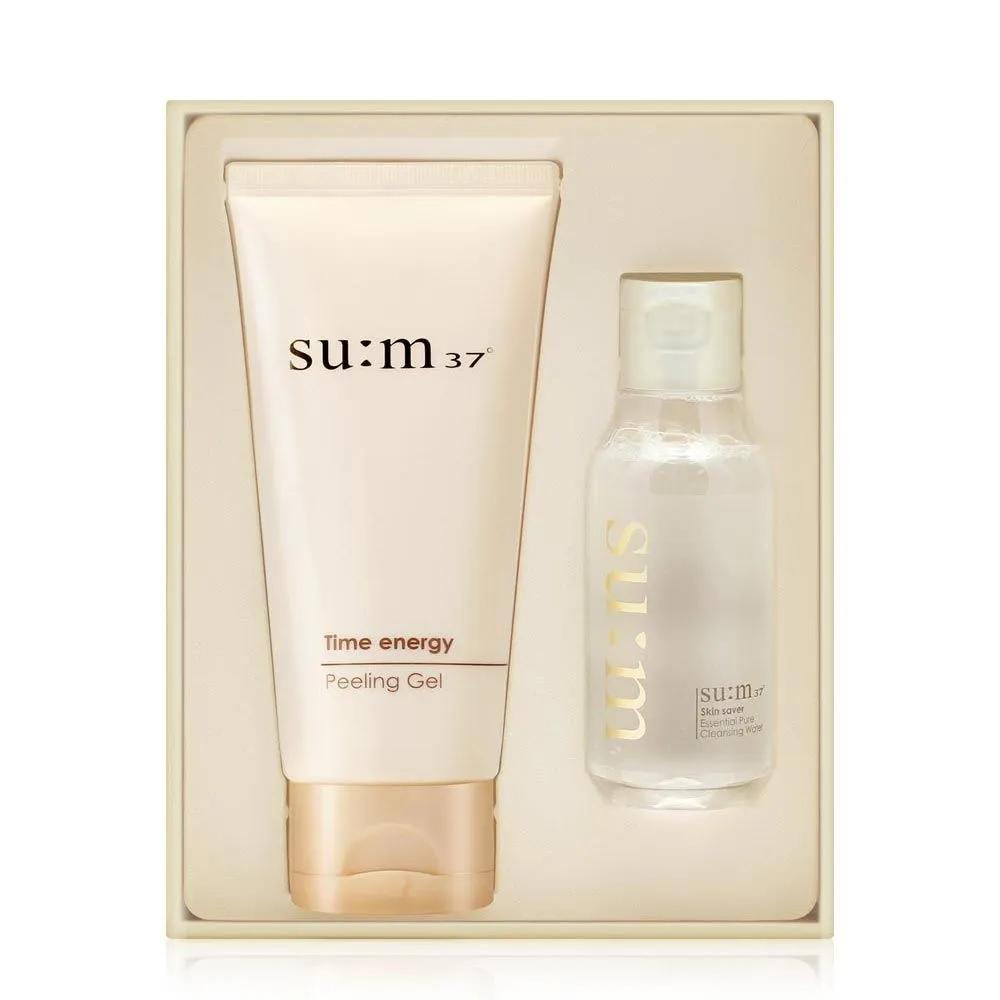 SUM37 Time Energy Пилинг-гель Большой Размер Специальный Набор Для Лица Гоммаж Скраб Эксфолиатор Гель-пилинг для лица