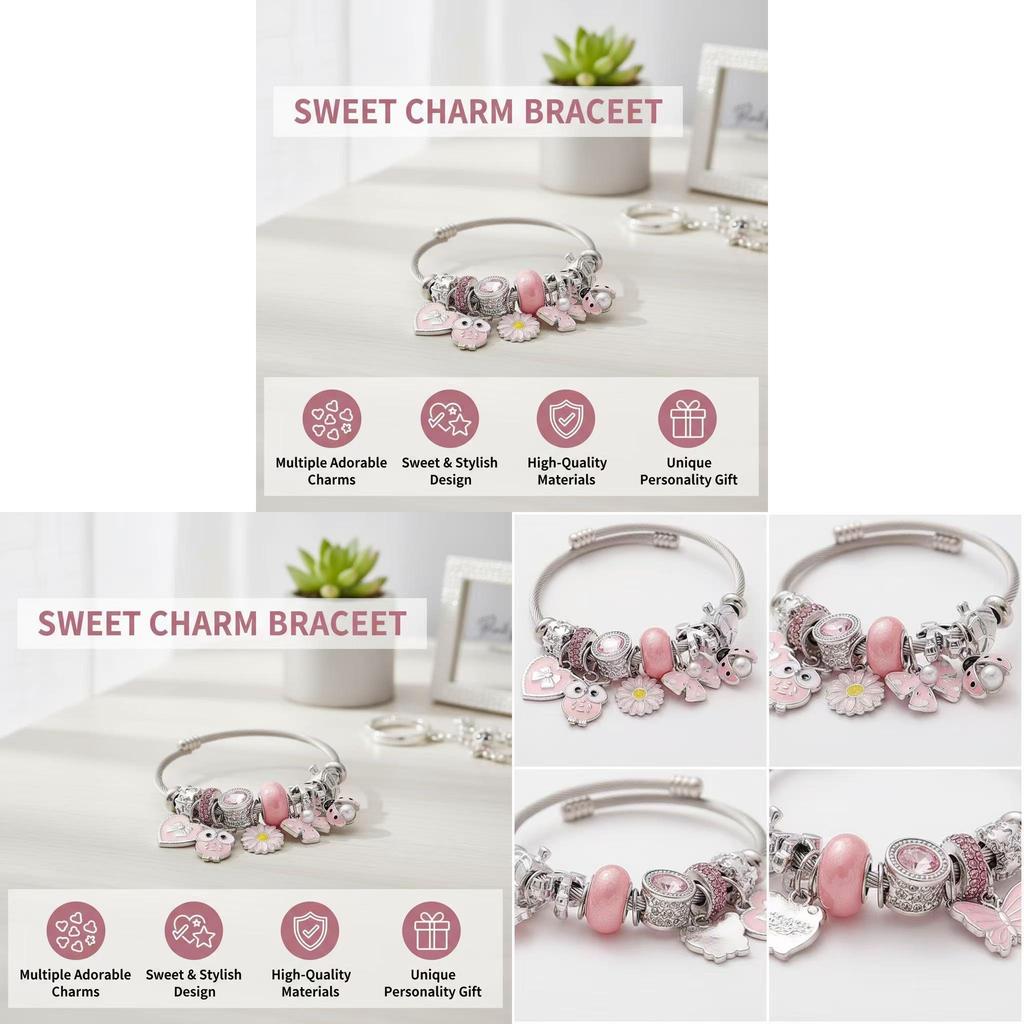 Diy Owl Butterfly Pendant Jewelry With Stainless Steel For Summer Fashion Accessories