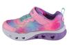 Skechers Flutter Heart Lights, розовые кроссовки для девочек