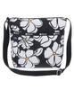 Официальная сумка через плечо SMALL CLEO Black and White Blooms CROSSBODY/7562 женская