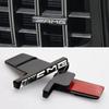 ABS Значок Логотип AMG Наклейки на Переднюю Решетку Автомобиля Декоративные Аксессуары Для Mercedes Benz W211 W212 W213 GLA C E S G Класса CLA GLK