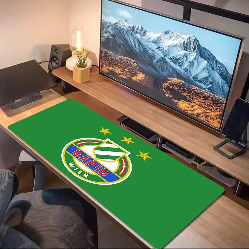 SK Rapid Wien Print Cushion Non-slip Laptop Tablet Big Mousepad XXL Mat Mini PC Playmat With Lock edge