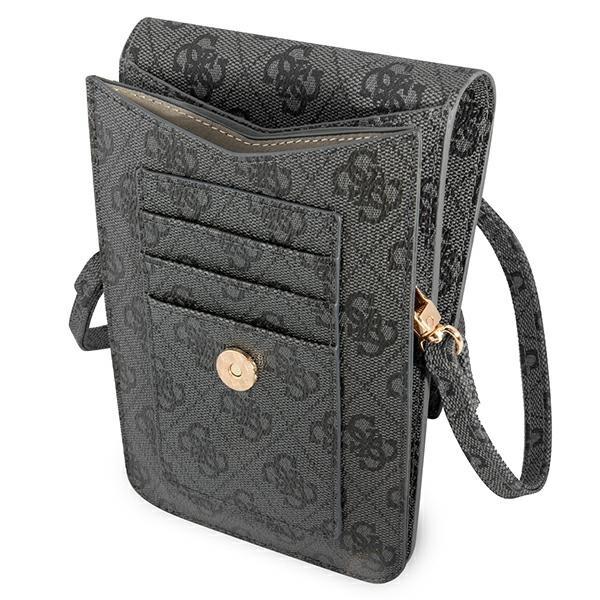 Сумка Guess Guwbg4Gfgr - серая с большим логотипом 4G