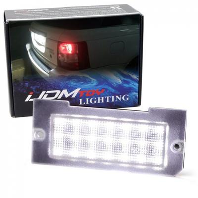 Белый Full LED фонарь подсветки номерного знака на 21 светодиод для Land Rover Freelander L314 1998-06