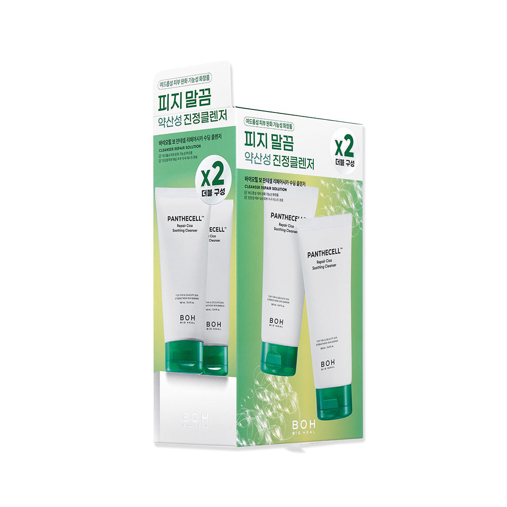 BIOHEAL BOH Panthacel Repair Cica Soothing Cleanser 160ml (pack size varies by option)