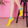 Sports Fashion Autumn Breathable 8 Colors Toe Socks Ankle  Five Finger Socks Cotton