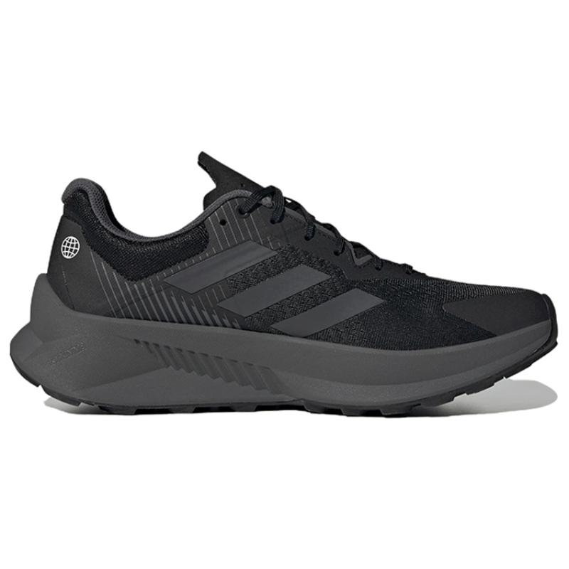 adidas Кроссовки Terrex Soulstride Flow Trail Core Black Grey Impact Orange GX1822
