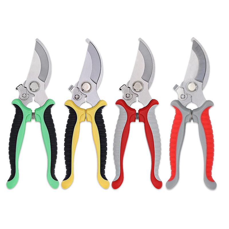 Sharp Blade Gardening Fruit Branch Pruning Shears Non-slip Labor-saving Multi Garden Scissors Bonsai Plants Flowers
