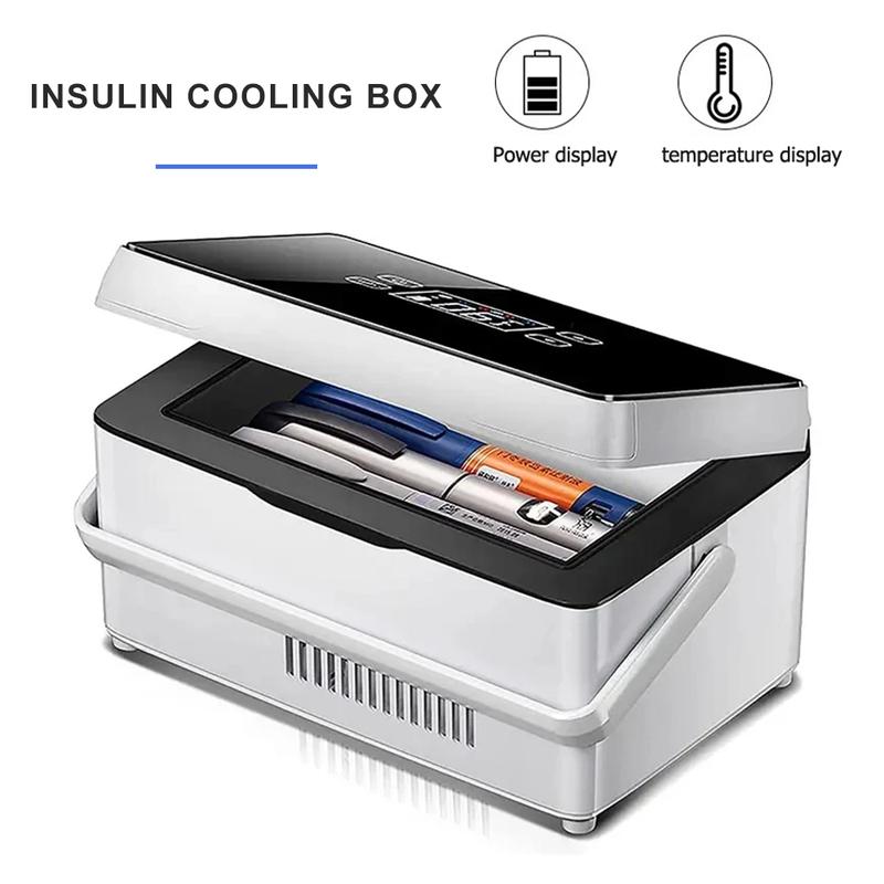 Portable Mini Refrigerator Insulin 13600mah Medicine Cold Box Travel Constant Temperature Cooler USB Car Home Freezer Pill Box