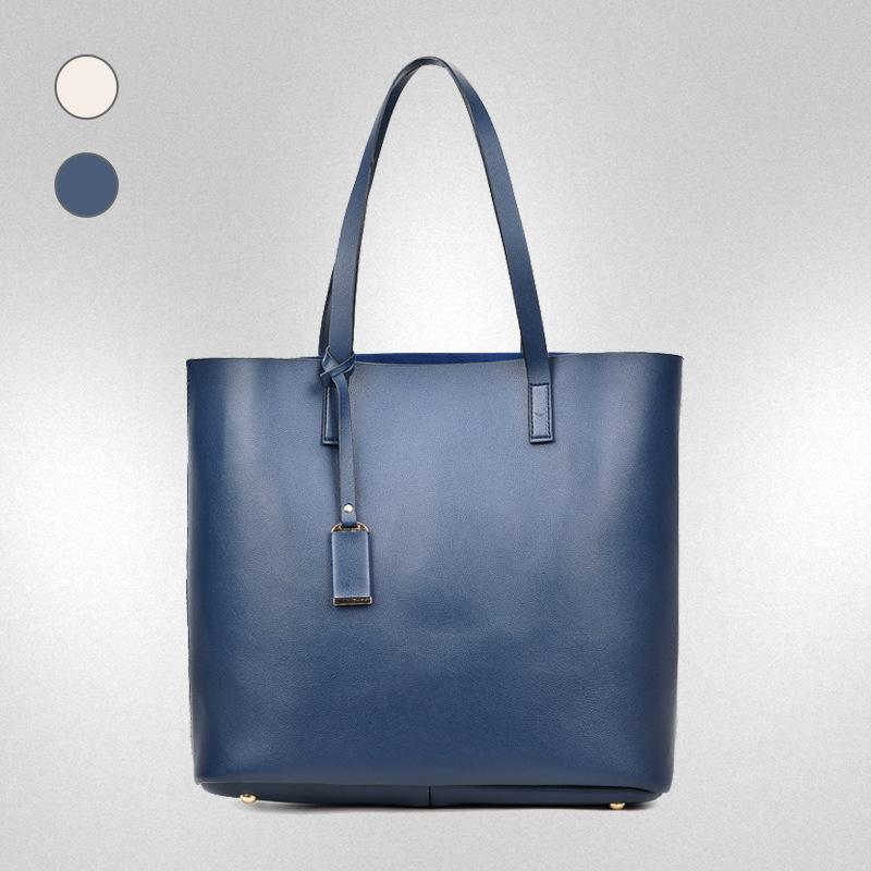 Новая женская сумка большой емкости модная универсальная на одно плечо через плечо под мышку нишевая текстура двойная сумка-тоут