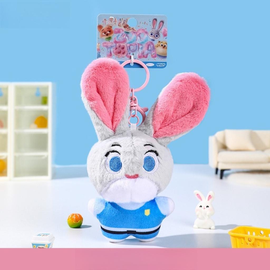 Мультяшный плюшевый брелок - Кролик Леопард Ленивец, Милый брелок с животным для украшения рюкзака, автомобиля, Мягкая плюшевая игрушка в подарок