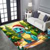 New Squirtle-Themed Gaming Room Floor Mat — Non-Slip, Washable, Large-Area Rug — Customizable for Bedroom & Indoor Decor