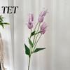 Artificial Flower Decoration Bell Decoration, Realistic Fake Silk with Stem, Flexible Stem Flowers Faux Bloom for Wedding Party Home Office
