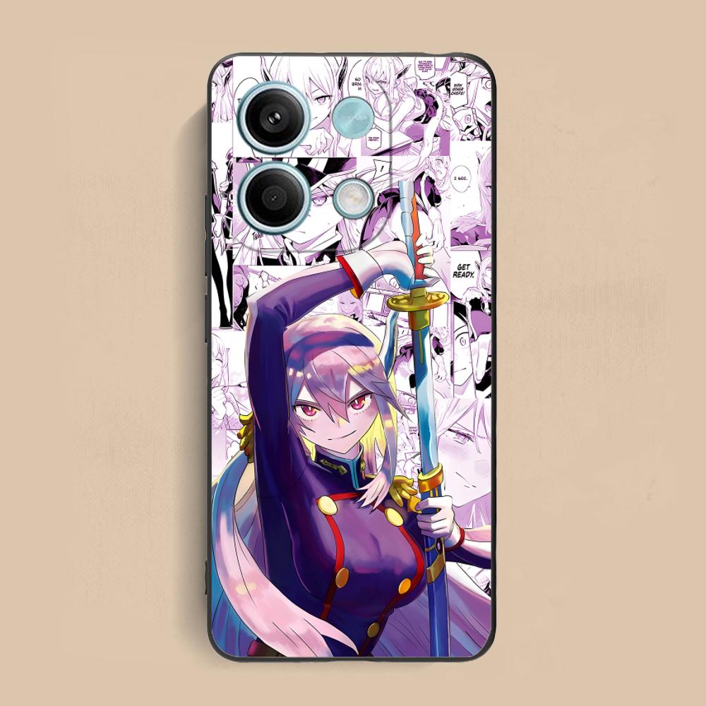 Чехол для телефона Mato seihei no slave Uzen Kyouka для Xiaomi Redmi Note 14 13 12 11 S Pro Plus 4G 5G Цветной Печатный Чехол Роскошный