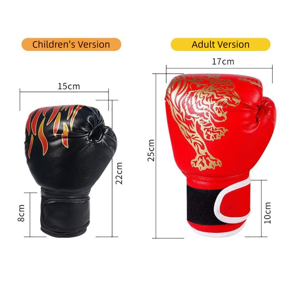 Breathable Sparring Gloves Muay Thai Boxing Gloves Karate Equipment Kickboxing Gloves  Children