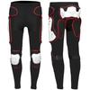 Motorcycle Armor Pants Waistline Motocross Dirt Bike ATV Protective Gear with Knee Guard Leg Protection for Skateboard