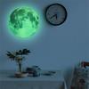 3D Luminous Moon Wall Sticker Glow In The Dark Removable Sticker For Home Decoration Kids Baby Room Space Planet DIY Decals
