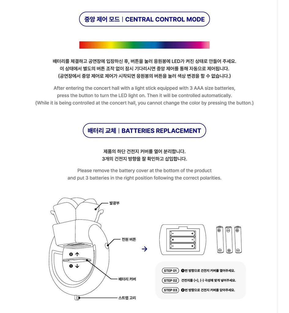 RIIZE OFFICIAL FANLIGHT официальный светящийся стикер Rise Penlight доставка [Официально Япония] [Доступно в тот же день]